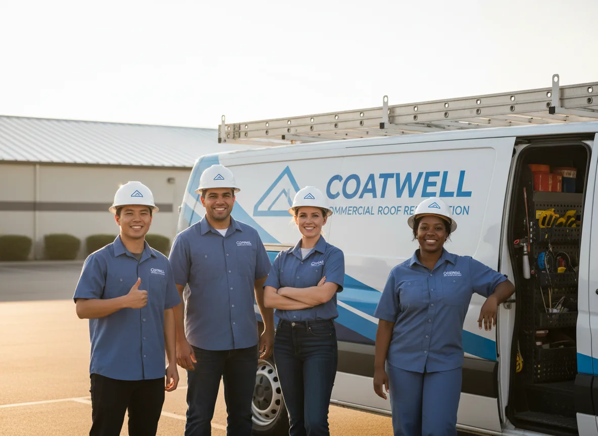 Commercial roof coating company in Gibson, MO